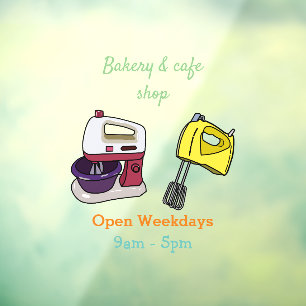 Mixer cartoon illustration