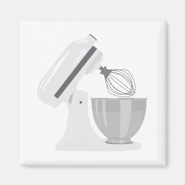 Mixer Pop Art Kitchen Magnet (Front)