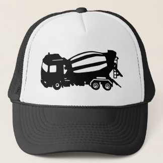 mixer truck camion toupie trucker hat
