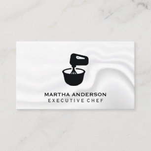 Mixing Bowl Silky Background Business Card