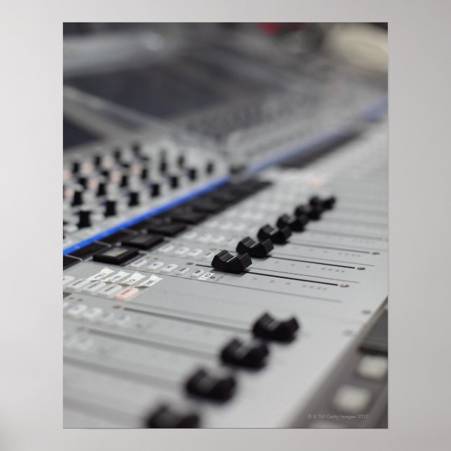 Mixing Desk Poster (Front)