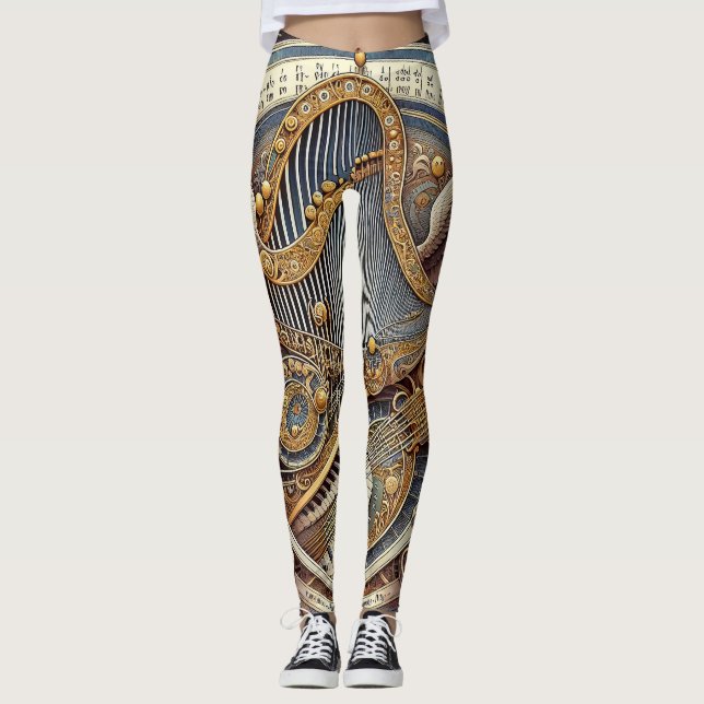 Mixolydian 1 Leggings (Front)