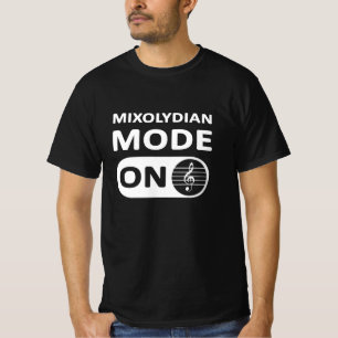 Mixolydian Music Mode On - Men's T-Shirt