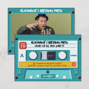 Mixtape '86 invitation