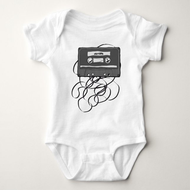 Mixtape Baby Bodysuit (Front)