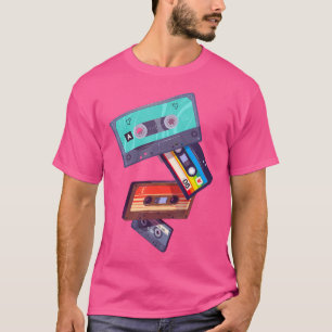 Mixtape Cassette Vintage 80S 90S Style Retro Vibes T-Shirt