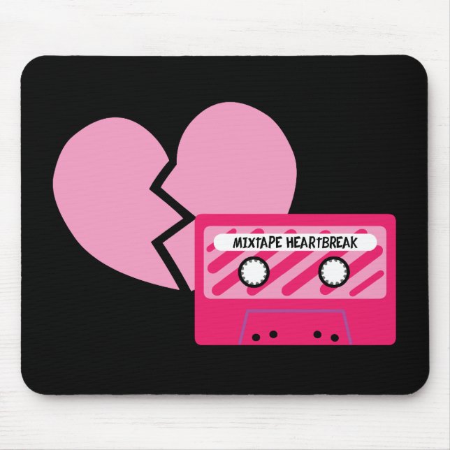 MixTape Heartbreak Mouse Pad (Front)