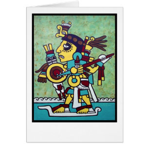 mixtec warrior print