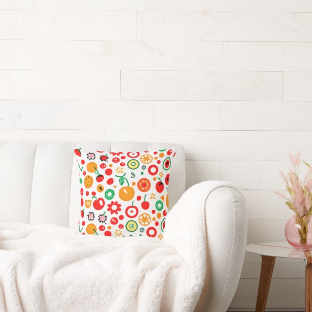 Mixtures of Fruit Patterns. Buy Now Cushion (Couch)