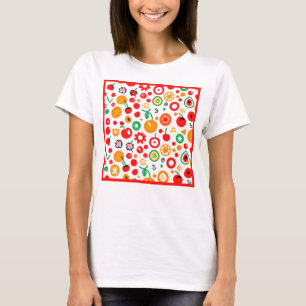Mixtures of Fruit Patterns. Buy Now T-Shirt