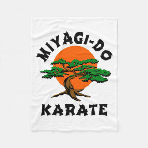 Miyagi Do Karate 21 T Shirt  Fleece Blanket