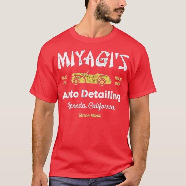Miyagi's Auto Detailing T-Shirt (Front)