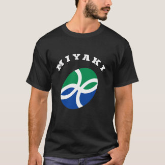 Miyaki Coat of arms Flag pride national Gift Souve T-Shirt