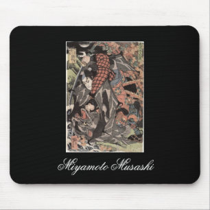Miyamoto Musashi, c. 1800's Mouse Pad