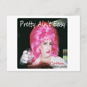 Miz Cotton PostCard