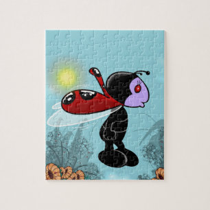 Mizz Ladybug Jigsaw Puzzle