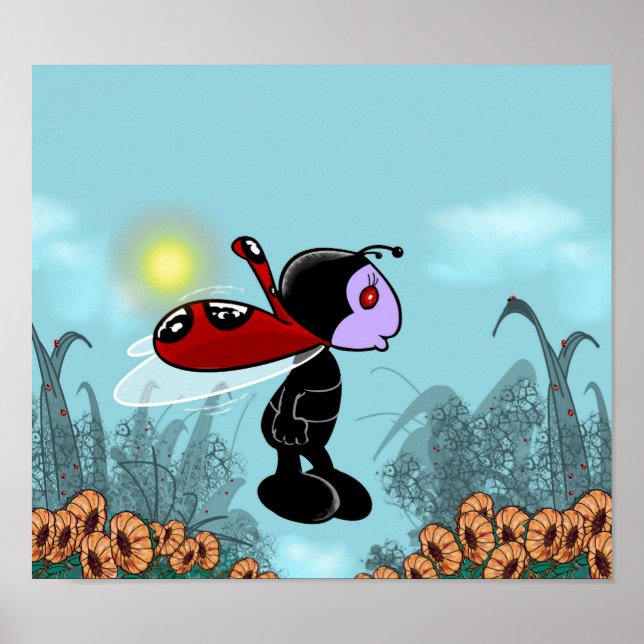 Mizz Ladybug Poster (Front)