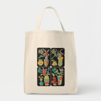 MJ Flowers/Seasons Tote Bag