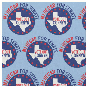 MJ Hegar for Senate Fabric