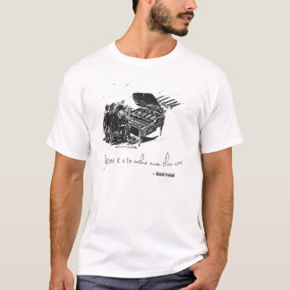 MJ T-Shirt - Better it is to make music (White)