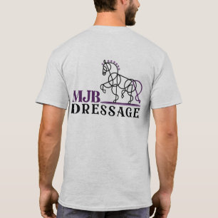 MJB Dressage double icon mens T shirt