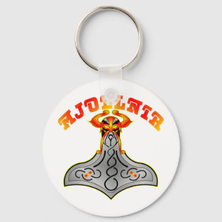 Mjollnir Hammer Of Thor Key Ring