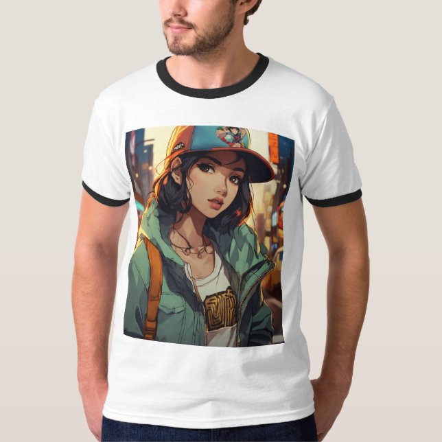 "Mjolnir Majesty Tee: Unleash the Power!" T-Shirt (Front)