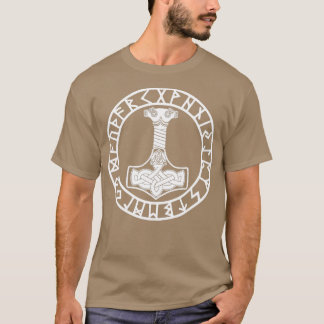 Mjolnir Rune Circle 2 T-Shirt