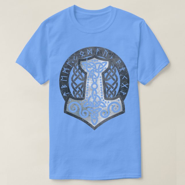 Mjolnir the hammer of Thor T-Shirt (Design Front)