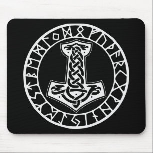 Mjölnir Thor’s Hammer 0022 #USAPatriotGraphics  © Mouse Pad