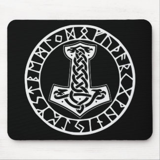 Mjölnir Thor’s Hammer 0022 #USAPatriotGraphics  © Mouse Pad