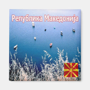 MK - Macedonia - Ohrid Lake Magnet