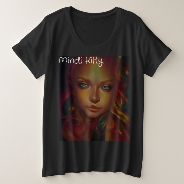 MK PLUS SIZE T-Shirt (Design Front)