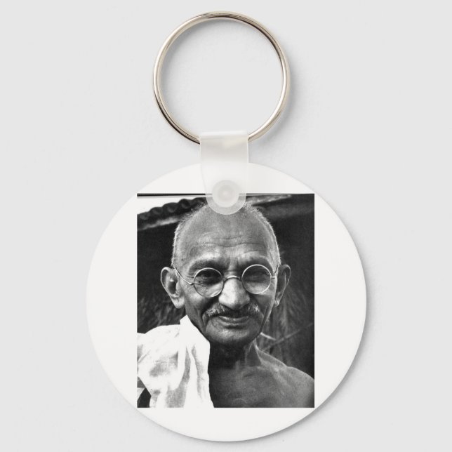 MKGandhi Key Ring (Front)