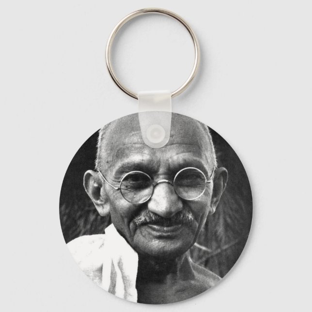 MKGandhi Key Ring (Front)