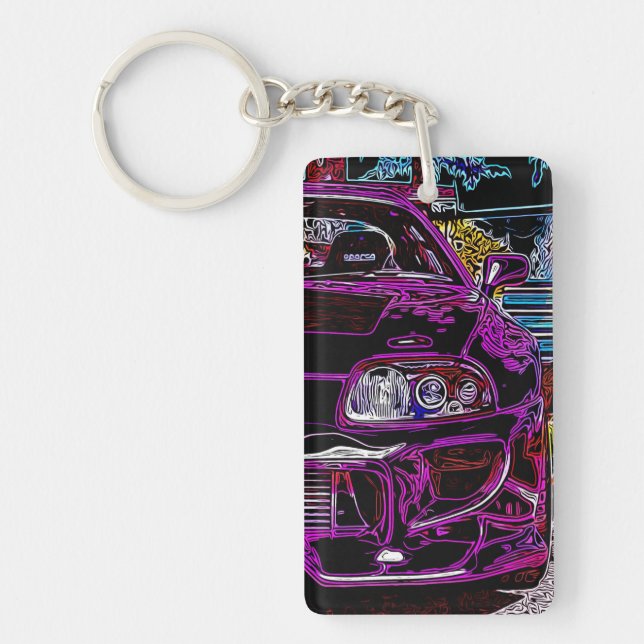 MKIV Toyota Supra Keychain (Front)