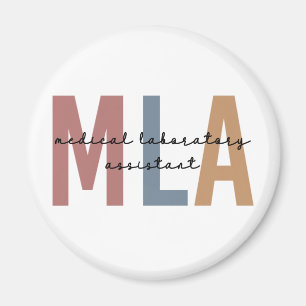 MLA Medical Laboratory Assistant Magnet