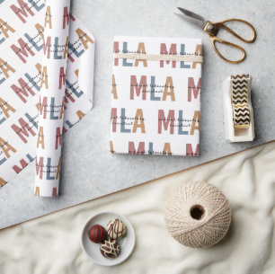 MLA Medical Laboratory Assistant Wrapping Paper