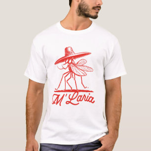 M'LARIA FUNNY MOSQUITO   T-Shirt