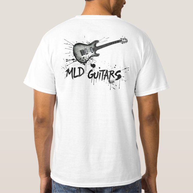 MLD Guitars T-Shirt (Back)