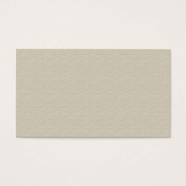 MLE NEUTRAL TAN DECORATIVE  EMBOSSED PATTERN TEXTU (Front)