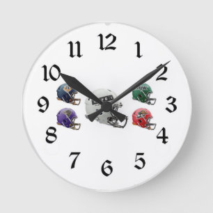 MLFB Football  Round Clock