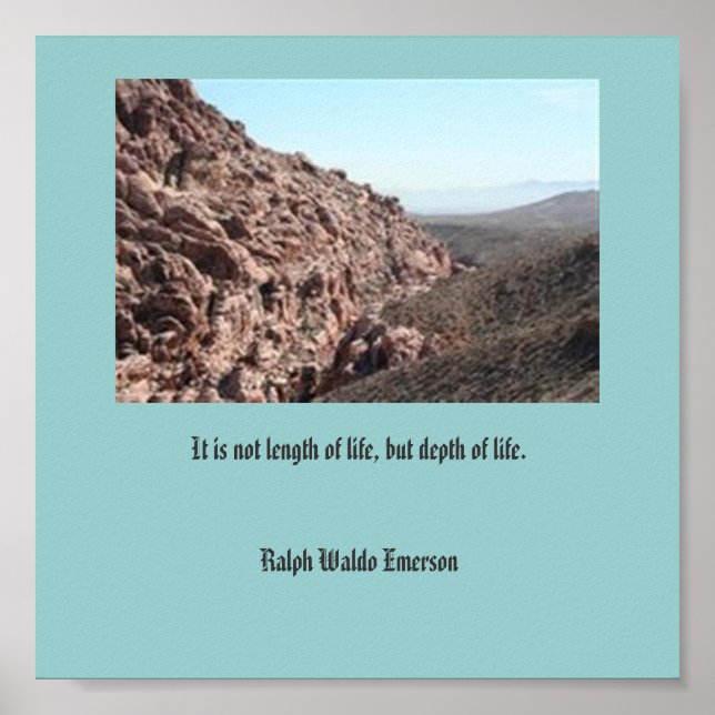 MLH desert scene Poster (Front)