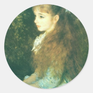 Mlle_Irene_Cahen_Anvers Classic Round Sticker