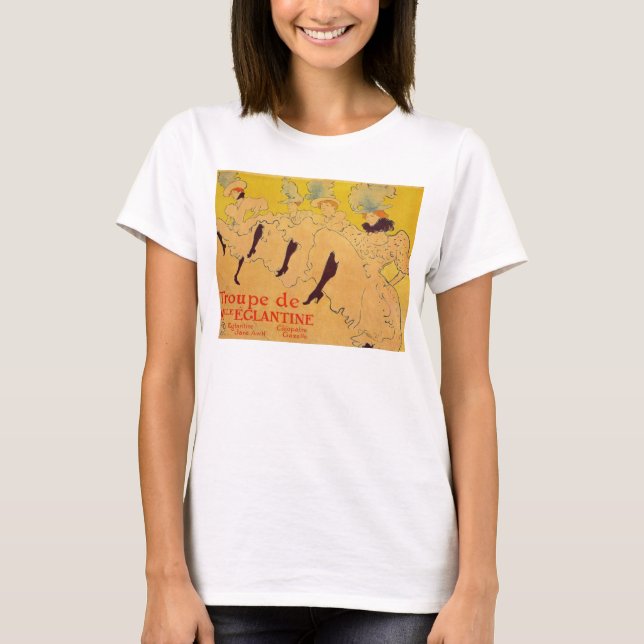 Mlles Eglantines 2 by Toulouse-Lautrec T-Shirt (Front)