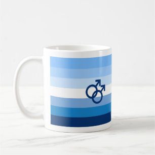 MLM Gay Male Pride Flag Coffee Mug