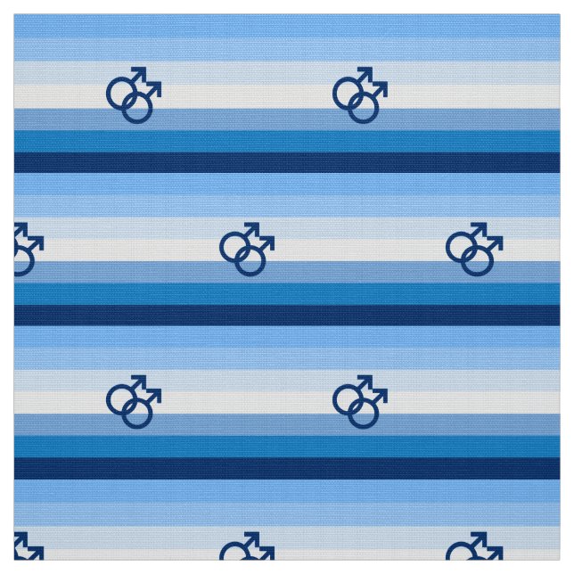 MLM Gay Male Pride Flag Fabric (Swatch)