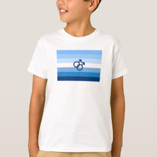 MLM Gay Male Pride Flag T-Shirt
