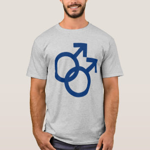 MLM Gay Men Gender Symbol T-Shirt