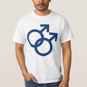 MLM Gay Men Gender Symbol T-Shirt